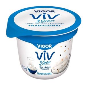 Iogurte Tradicional VIV 3 Grãos Vigor 100g