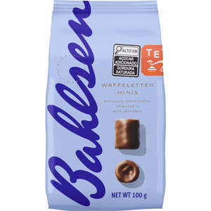 Biscoito Alemão Milk Waffeletten Minis Bahlsen 100g