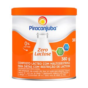 Composto Lácteo Zero Lactose Piracanjuba 380g