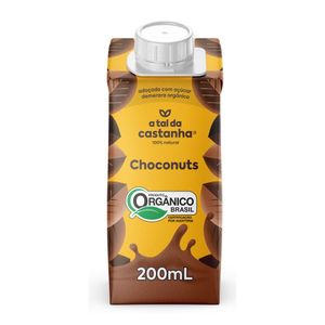 Bebida Vegetal Choconuts Orgânico Tal da Castanha 200ml