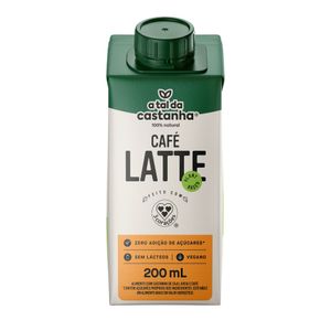 Bebida Vegetal Café Latte Sem Adição de Açúcar A Tal da Castanha 200ml
