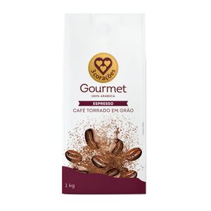 Café em Grãos Gourmet Expresso 3 Corações 1kg