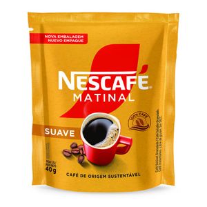 Café Solúvel Matinal Sachê Nescafé 40g
