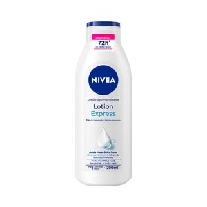 NIVEA Loção Hidratante Lotion Express 48h Hidratação Profunda 200ml