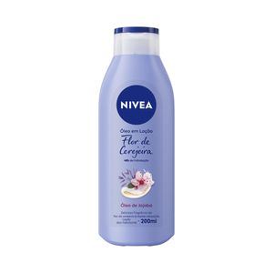 Loção Hidratante Óleos Essenciais Flor de Cerejeira & Óleo de Jojoba Nivea 200ml