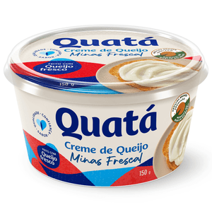 Creme de Queijo Minas Frescal Quatá 150g