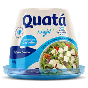 Queijo Frescal Ultrafiltrado Light Quatá 350g