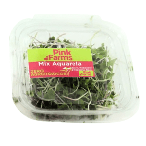 Microverdes Mix Aquarela Pink Farms 25g