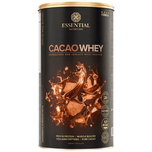 Suplemento Proteico Cacao Whey Essential Nutrition 840g