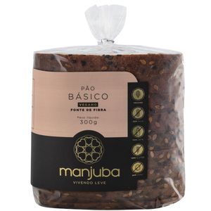 Pão Básico Vegano Sem Glúten Manjuba 300g