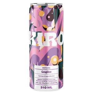 Bebida Saborizada com Gengibre Switchel Kiro 310ml