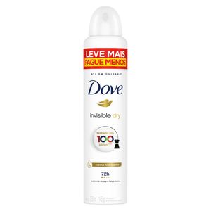 Desodorante Antitranspirante Aerosol Invisible Dry Dove 250ml