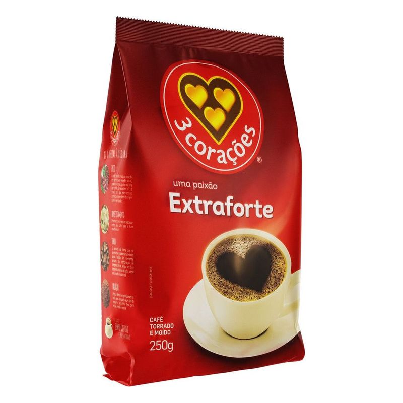Cafe-Extra-Forte-Almofada-3-Coracoes-250g