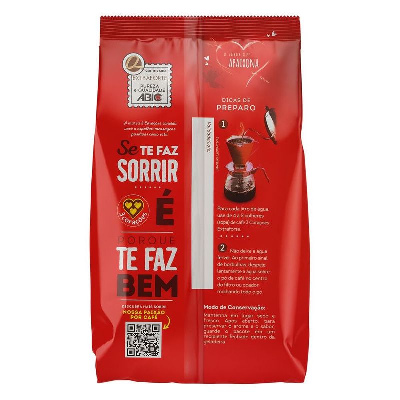 Cafe-Extra-Forte-Almofada-3-Coracoes-250g