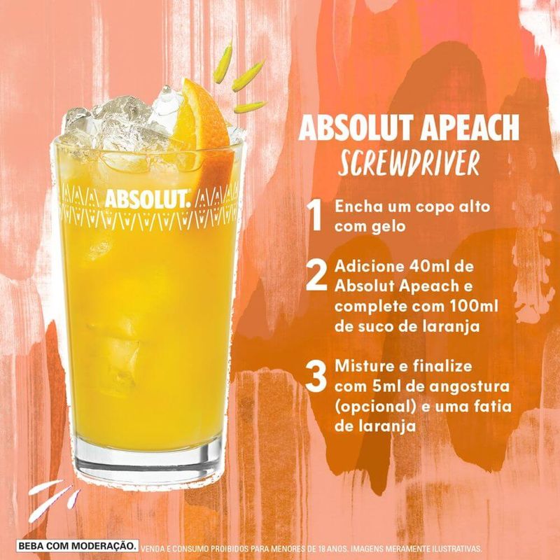 Vodka-Sueca-Absolut-Apeach-750ml