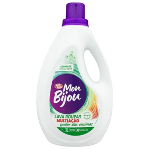 Lava Roupas Líquido Poder das Enzimas Mon Bijou 3L
