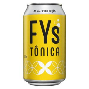 Água Tônica FYs Lata 350ml