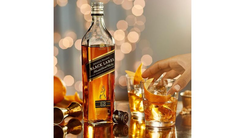 Whisky Escocês Black Label Johnnie Walker 750ml | Mambo