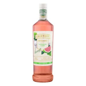 Vodka Destilada Watermelon & Mint Infusions Smirnoff 998ml