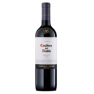 Vinho Chileno Tinto Merlot Casillero Del Diablo 750ml