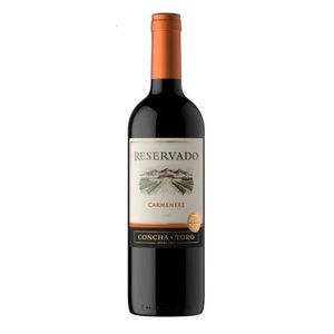 Vinho Chileno Tinto Carmenere Reservado Concha Y Toro 750ml
