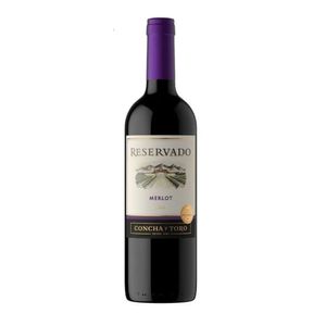 Vinho Chileno Tinto Reservado Merlot Concha y Toro 750ml