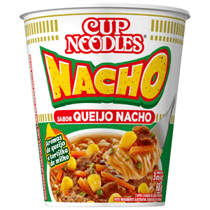 Macarrão Instantâneo Queijo Nacho Cup Noodles Nissin 68g