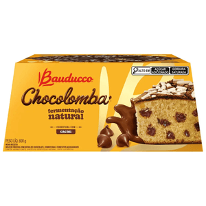 Colomba Pascal Cobertura com Cacau Bauducco 600g