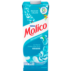 Leite Desnatado Longa Vida Total Cálcio Molico 1 Litro