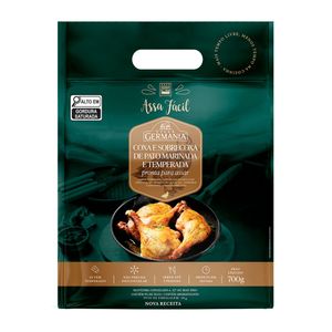 Coxa e Sobrecoxa de Pato Marinada e Temperada Congelada Villa Germania 700g