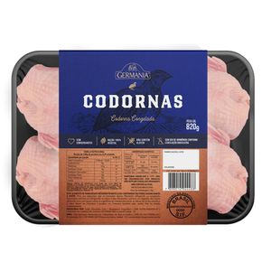 Codorna Congelada Villa Germânia 820g