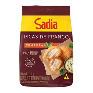 Iscas de Frango Empanado Tradicional Sadia Tempurá 300g
