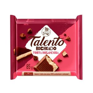 Chocolate ao Leite Recheado Torta Holandesa Talento 85g