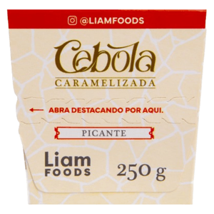 Cebola Caramelizada Picante Liam Foods 250g