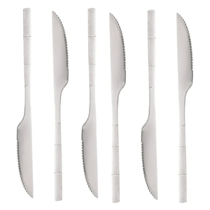 Jogo de Facas Bamboo Steel com 6 Peças