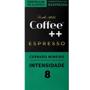 Cápsula de Café Cerrado Mineiro Coffee++ 50g com 10 Unidades
