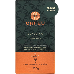 Café Torrado e Moído Clássico Orfeu 250g