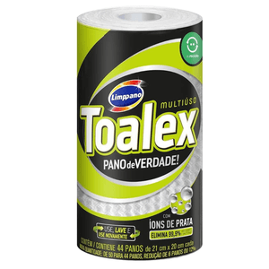 Pano Multiuso Toalex Limppano com 44 Unidades