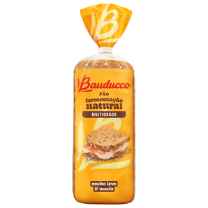 Pão de Forma Multigrãos Bauducco 390g