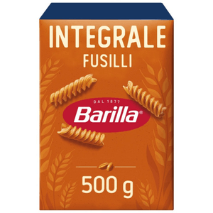 Macarrão Italiano Fusilli Integrale Grano Duro Barilla 500g