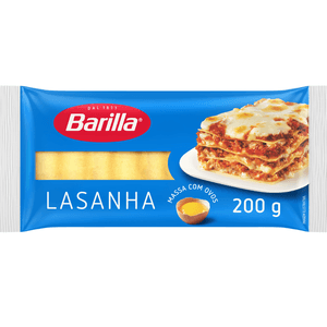 Massa para Lasanha com Ovos Barilla 200g