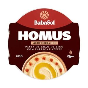 Homus Mediterrâneo Babasol 200g