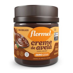 Creme de Avelã Sem Adição de Açúcar Flormel 150g