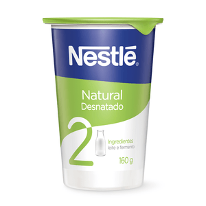 Iogurte Natural Desnatado Nestlé 160g