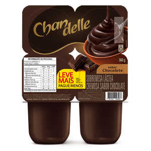 Sobremesa Sabor Chocolate Chandelle 360g