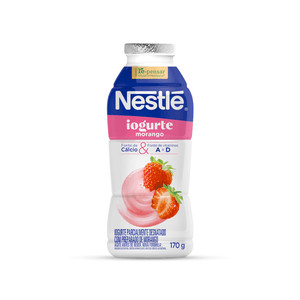 Iogurte Líquido Sabor Morango Nestlé 170g