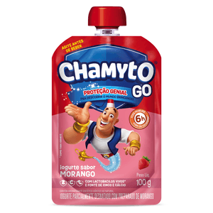 Iogurte Líquido Morango Go Chamyto 100g