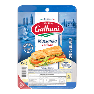Queijo Mussarela Fatiado Galbani 150g