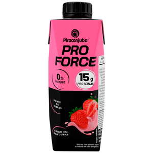Bebida Láctea Sabor Morango Whey 15g de Proteína Pirancanjuba 250ml