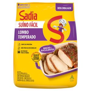Lombo Suíno Temperado Sadia Assa Fácil Kg